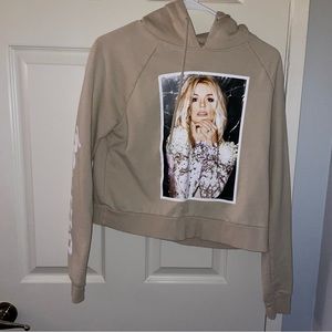 Forever 21 Britney Spears Collection Cropped Hoodie - Size: S